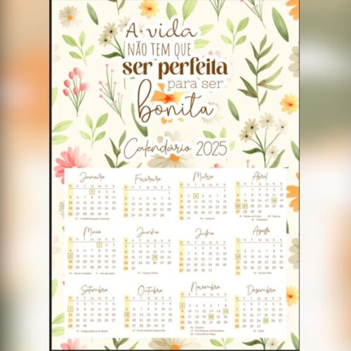 Arquivo Digital Calendários 2025 -666