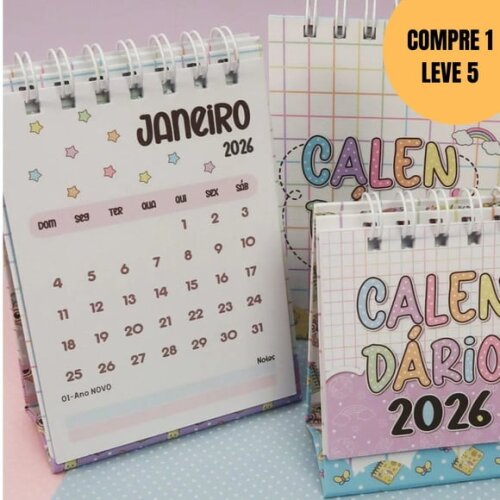 Arquivo Digital Calendários A6 e Mini 2026 Professores -4926