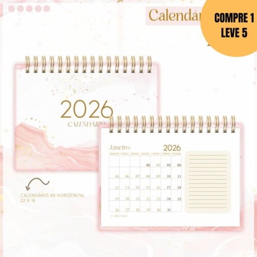 Arquivo Digital Calendários Clean -5876