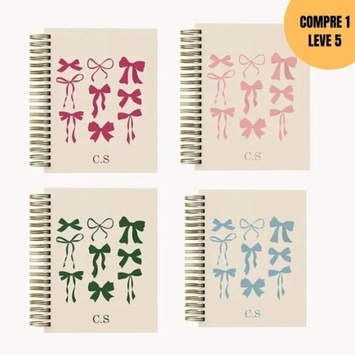 Arquivo Digital Capas A5 Coleção Laços Criativos -4454