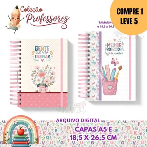 Arquivo Digital Capas A5 Dia dos Professores -5046