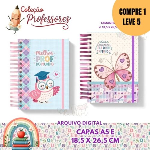 Arquivo Digital Capas A5 Dia dos Professores -5046