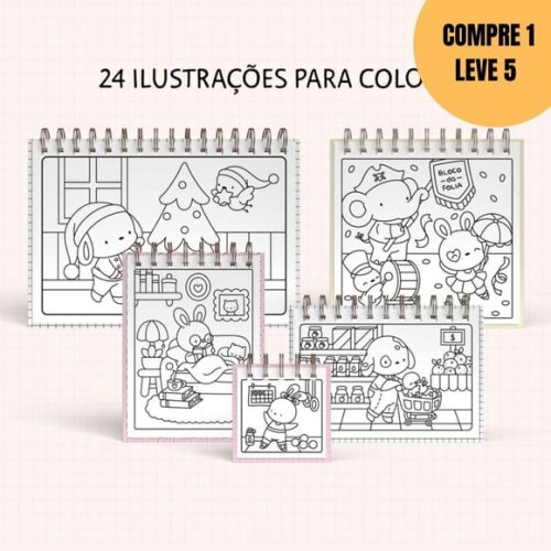 Arquivo Digital Capas e Ilustrações Calendário Color -5273