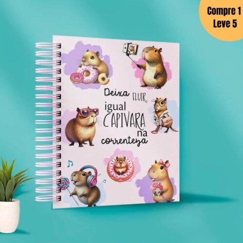 Arquivo Digital Capivara Kit Escolar 2025 -1267