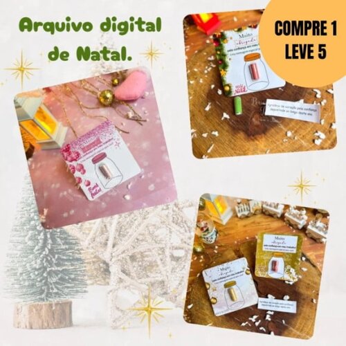 Arquivo Digital Cards Cápsula com Mensagem -5739