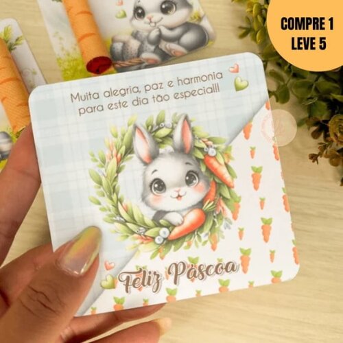 Arquivo Digital Cartões de Páscoa Bis e Baton -2088