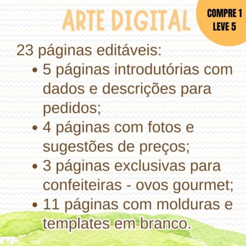 Arquivo Digital Catálogo de Páscoa Editável no Canva -2564
