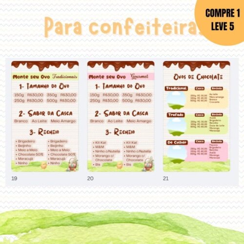 Arquivo Digital Catálogo de Páscoa Editável no Canva -2564