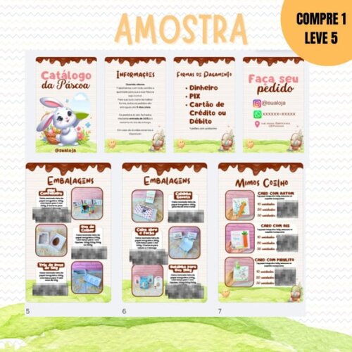Arquivo Digital Catálogo de Páscoa Editável no Canva -2564