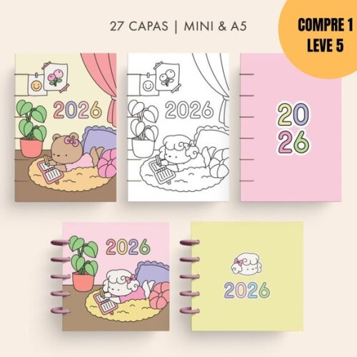 Arquivo Digital Coleção Agendas Color Me -5142