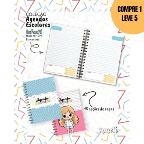 Arquivo Digital Coleção Agenda Escolar 2026 -5696