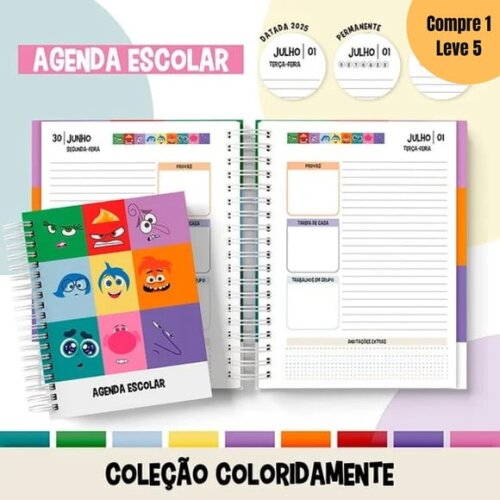 Arquivo Digital Coleção Divertidamente Agenda 2025 -681