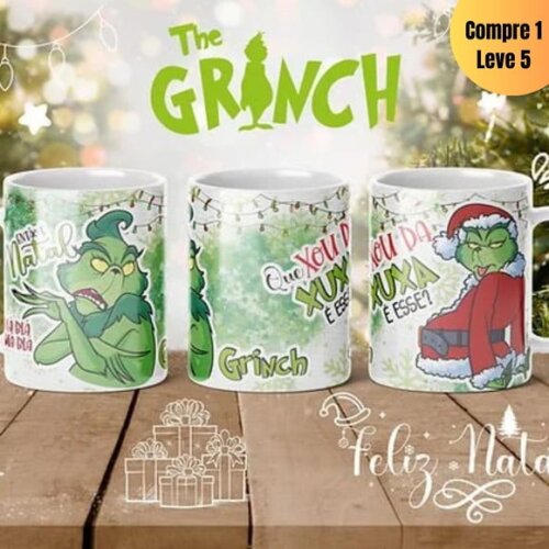 Arquivo Digital Coleção Feliz Natal Grinch -272