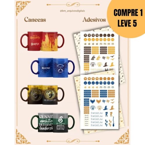 Arquivo Digital Coleçao Harry Potter Agenda 2026 -5428