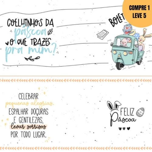 Arquivo Digital Coleção Páscoa 2025 Arte para Canecas - 2938