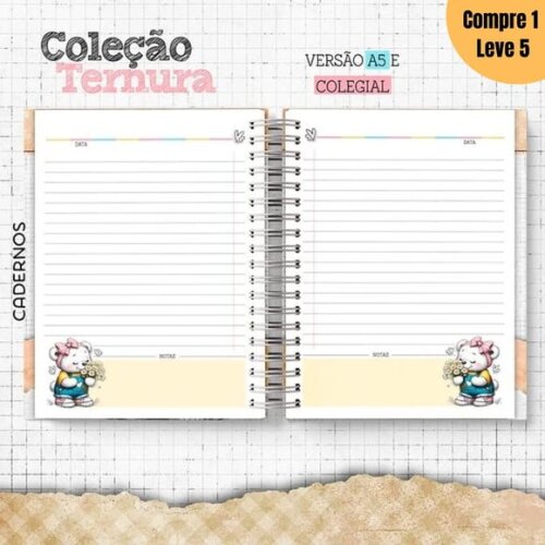 Arquivo Digital Coleção Ternura Kit Escolar 2025 -852