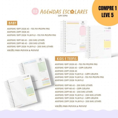 Arquivo Digital Coleção Volta às Aulas Completa 2026 -6115