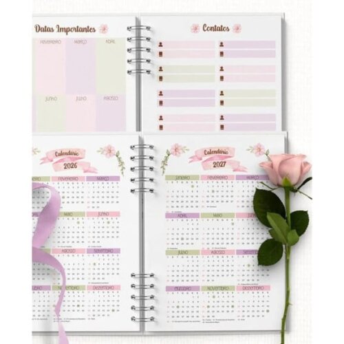 Arquivo Digital Combo 8 Agendas 2026 C/s Versículo -4968