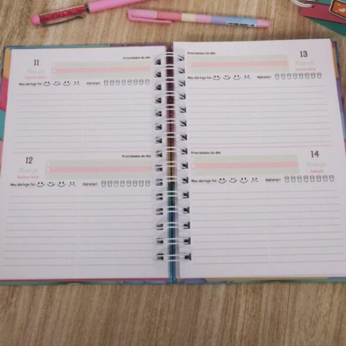 Arquivo Digital Combo Agenda Collors A5 2026 -2733
