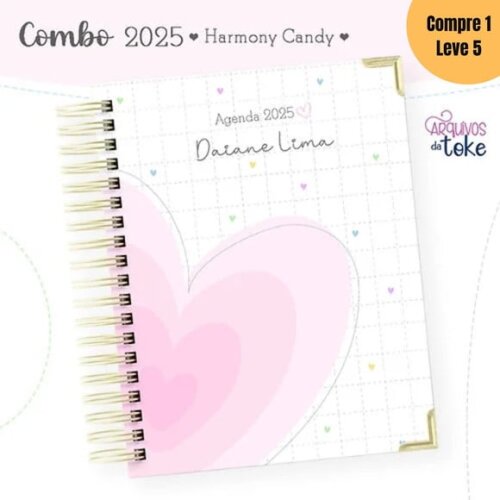 Arquivo Digital Combo Agenda Harmonny Candy 2025 -576