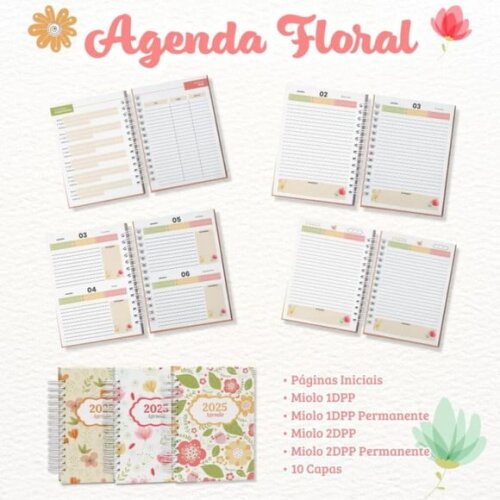 Arquivo Digital Combo Agendas 2025 - 247