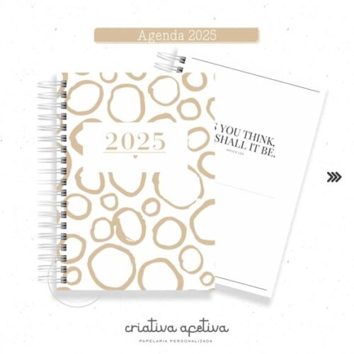 Arquivo Digital Combo Agendas 2025 Bege -734