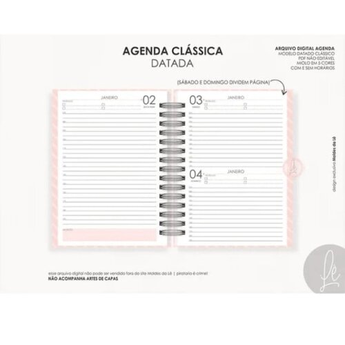 Arquivo Digital Combo Agendas 2026 Datadas -4524