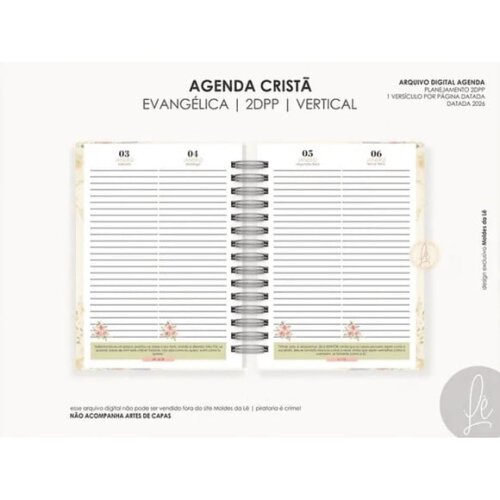 Arquivo Digital Combo Agendas Evangélicas Datadas -4877
