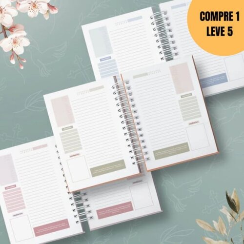 Arquivo Digital Combo Agendas Versículos Permanentes+datada