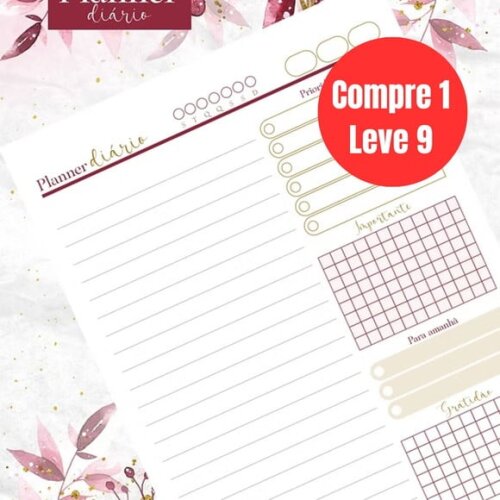 Arquivo Digital Combo Alfabeto Bordô -6769