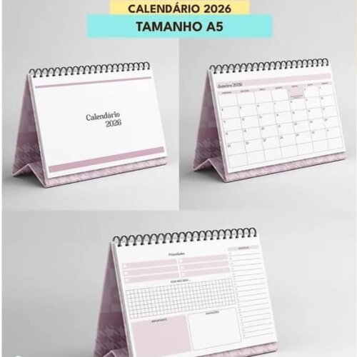 Arquivo Digital Combo Calendários de Mesa 2026 -4675