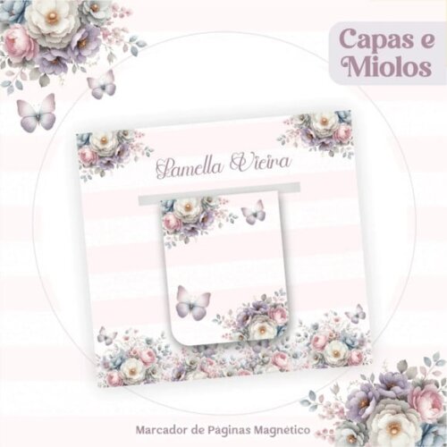 Arquivo Digital Combo Floral Alfabeto Agenda 2025 -397