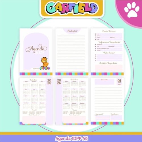 Arquivo Digital Combo Garfield 2025 - 358
