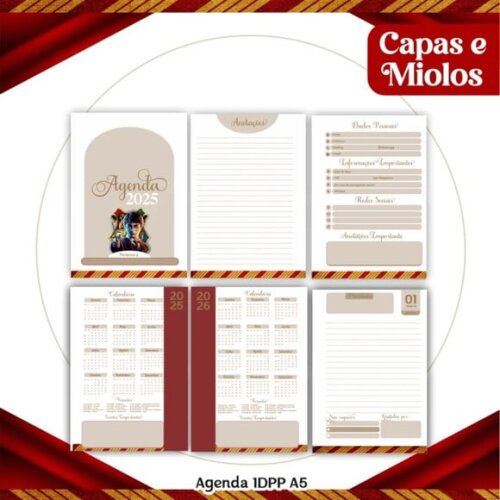 Arquivo Digital Combo Harry Potter Agenda 2025 -328