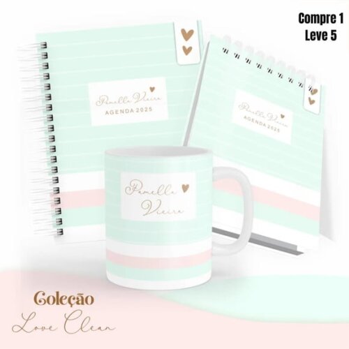 Arquivo Digital Combo Love Clean Agenda 2025 -743