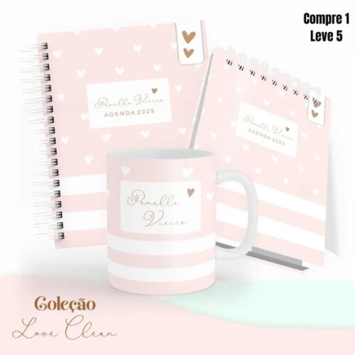 Arquivo Digital Combo Love Clean Agenda 2025 -743