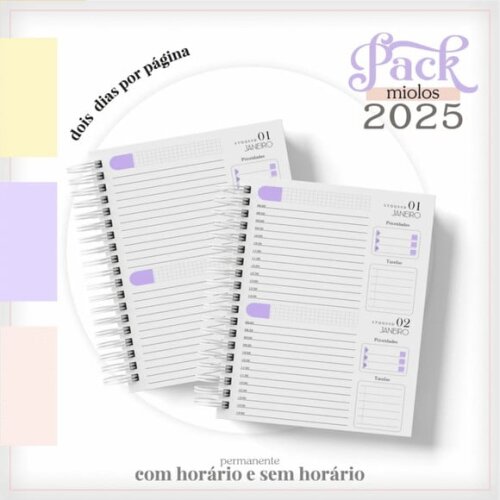 Arquivo Digital Combo Miolos Agenda Feminina 2025 -192