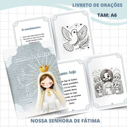 Arquivo Digital Combo Nossa Senhora de Fátima Menino -2203