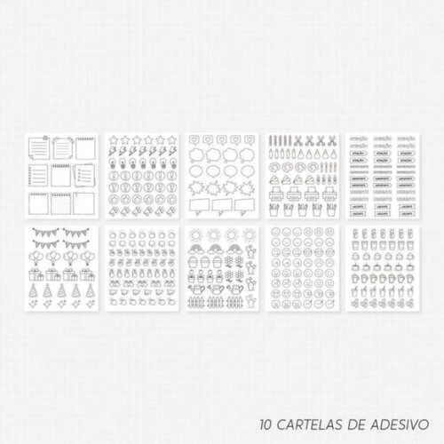Arquivo Digital Combo Planner para Colorir 2026 -4522