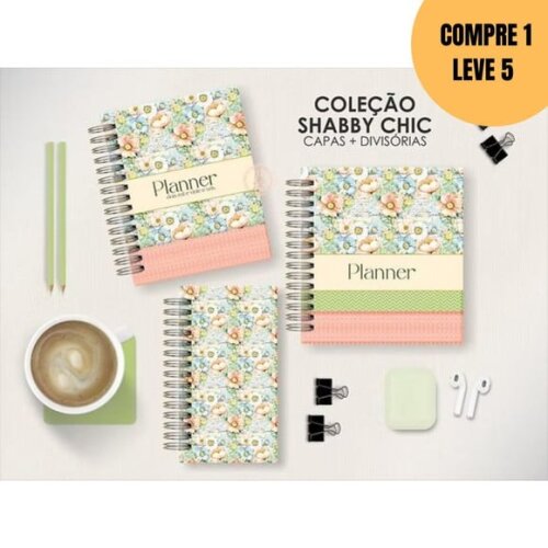 Arquivo Digital Combo Planners Datados Big A5 Slim -5271