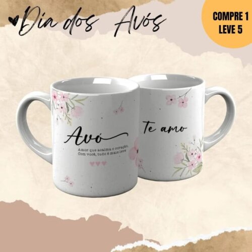 Arquivo Digital Dia dos Avós Arte para Caneca 2025 -4258