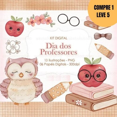 Arquivo Digital Dia dos Professores Kit Digital -5236