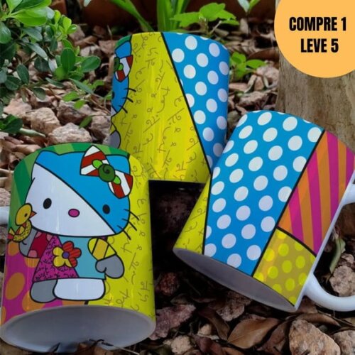 Arquivo Digital Disney Color Estampas Canecas -4825