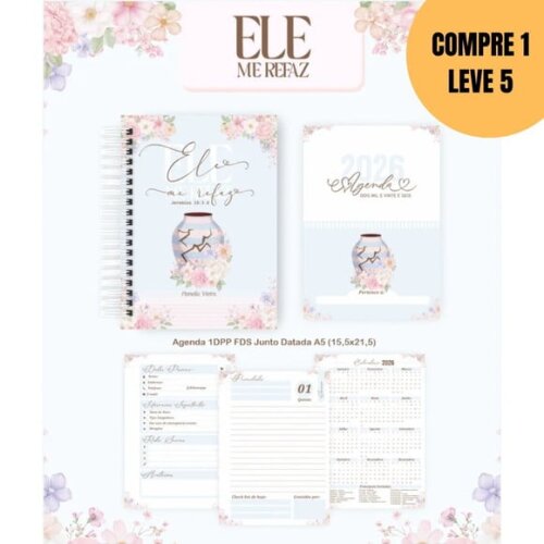 Arquivo Digital Ele Me Refaz Agendas e Planners 2026 -5777