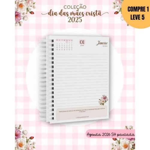 Arquivo Digital Floral Rosa Dia das Mães -3082