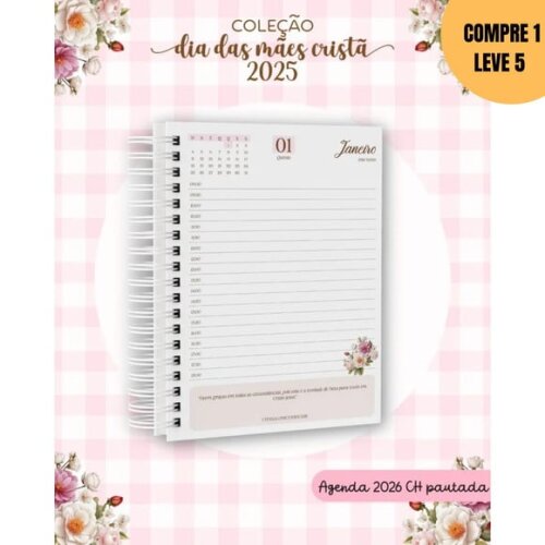 Arquivo Digital Floral Rosa Dia das Mães -3082