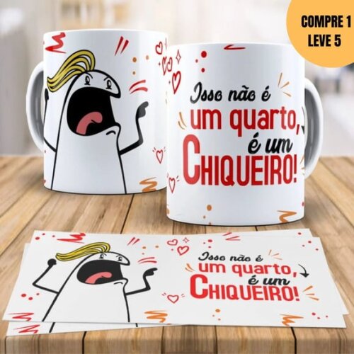 Arquivo Digital Flork Dia das Mães Artes para Canecas -3257