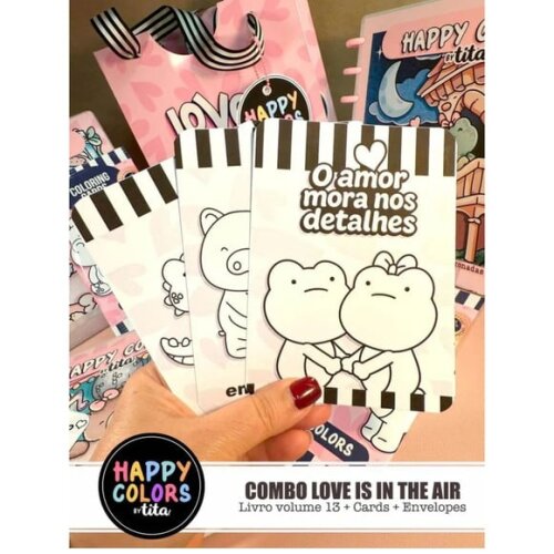 Arquivo Digital Happy Colors Combo Love Is In The Air -3607