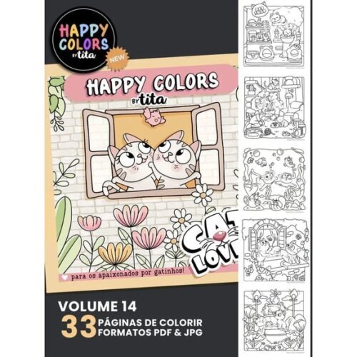 Arquivo Digital Happy Colors Combo Volume 14 & 15 -3892