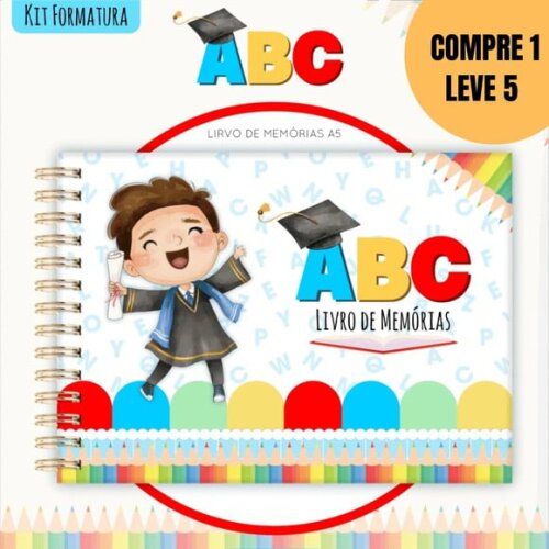 Arquivo Digital Kit Abc Formatura - 5508